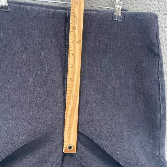 Soft Surroundings Jeans Womens Medium Tall Black The Ultimate Pull On Boot Cut - Picture 8 of 11